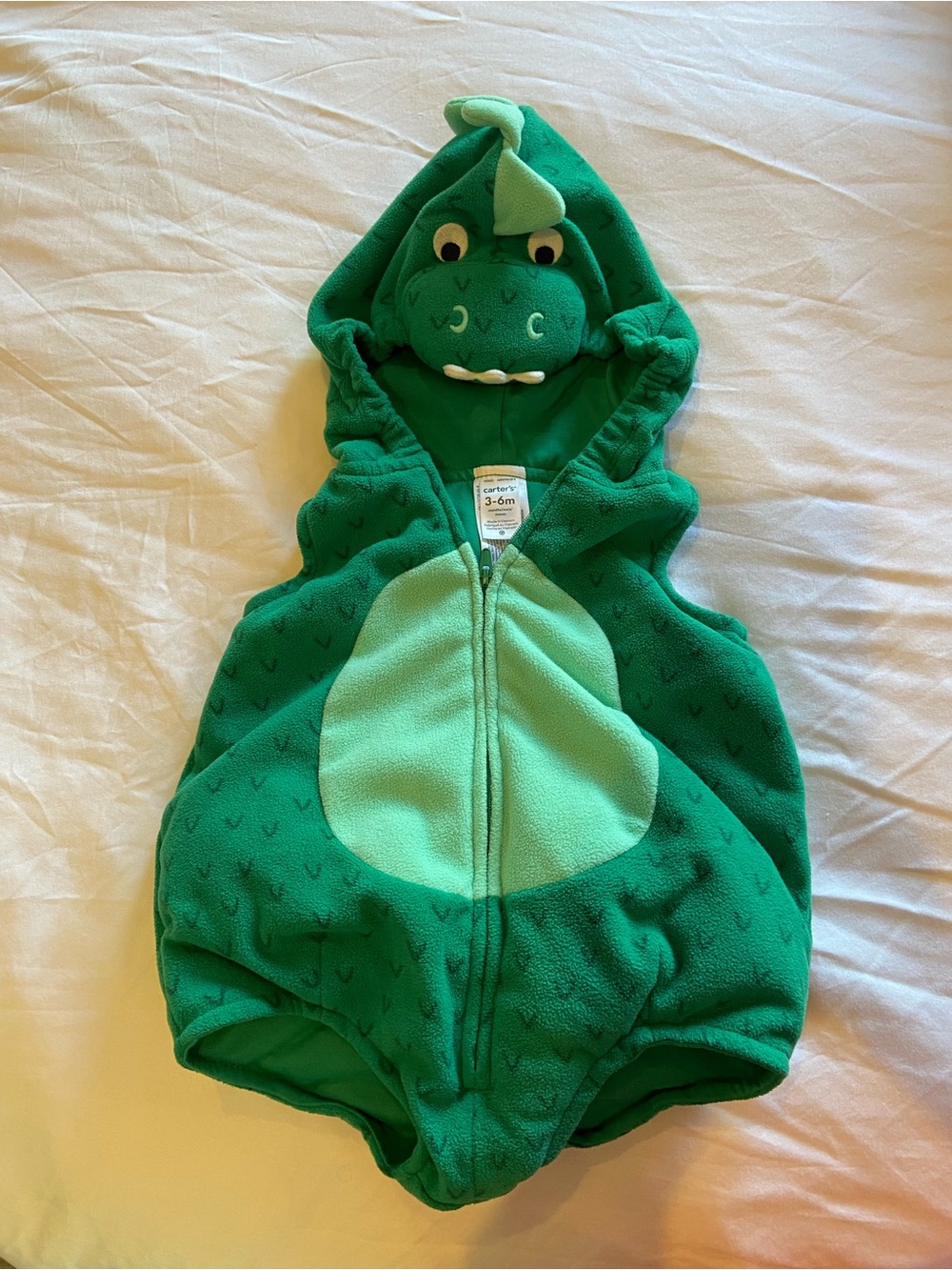 Dinosaur Hooded Onesie—Baby Halloween Costume